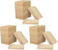 36 Pieces Unifinished Wooden Cutouts for Crafts,2.5 x 3.5 Inches Regtangle Shape, 6.4mm 1/4th Inch Thick Unfinished Wood Tiles (Pack of 3) - size: 2.5X3.5 Inch (Pack of 3)