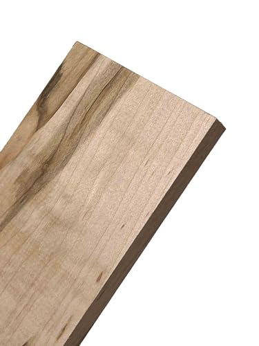 Ambrosia Maple Thin Stock Lumber Boards Wood Crafts 1/2" x 6" x 36" - size: 1/2 " x 6 " x 36"