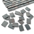 250 Pieces 1:24th Scale Dolls House Miniature Styrene Roof Tiles in Weathered Grey