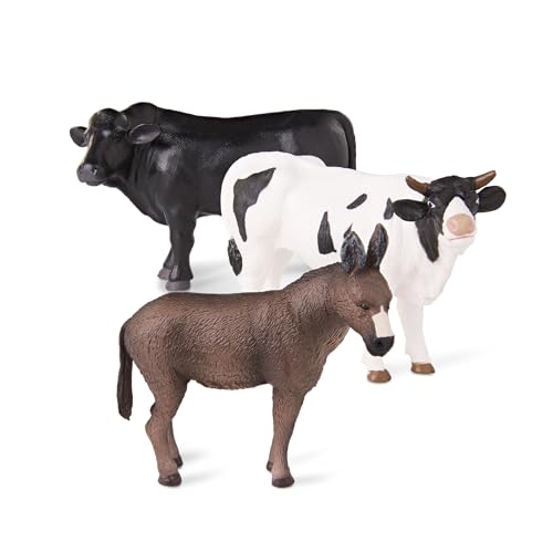Terra by Battat Farm Animal Toy Set, 6 Realistic Figurines, Farm Animal Set - style: Farm Animal Set