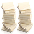 30 PCS 2 x 2 Inch Wooden Squares for Crafts 1/4 Inch Thick - size: 2 x 2 inch