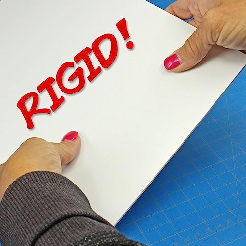 LITKO Plasticard Styrene Sheets | .100" Modeling Plastic | White | 2 Pack - size: .100 Inch