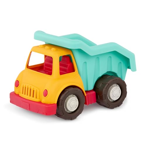 Battat Wonder Wheels Dump Truck Toy, Tilting Bed, Recyclable Truck, Trucks - style: Dump Truck