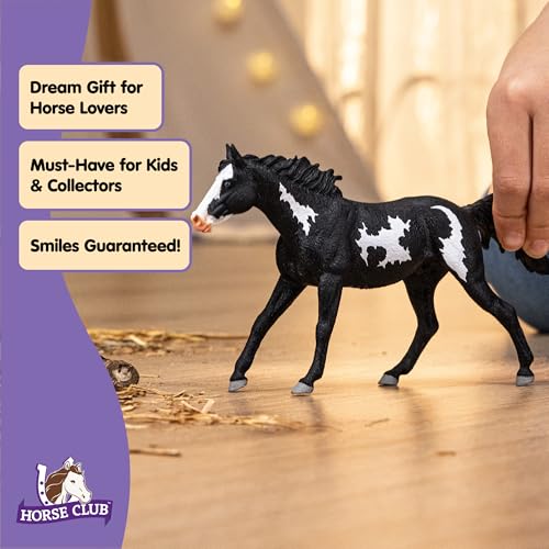 Schleich Horse Club - Paint Horse Gelding Toy Figurine - Kids 5+ | 14900 - style: Paint Horse Gelding
