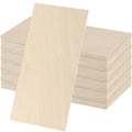 50 Pack 4 x 8 Basswood Sheets, Unfinished Plywood Boards, 1/16 Inch Thin Basswood Board for Crafts, Burning, Architectural Models, Drawing, DIY Models Crafts