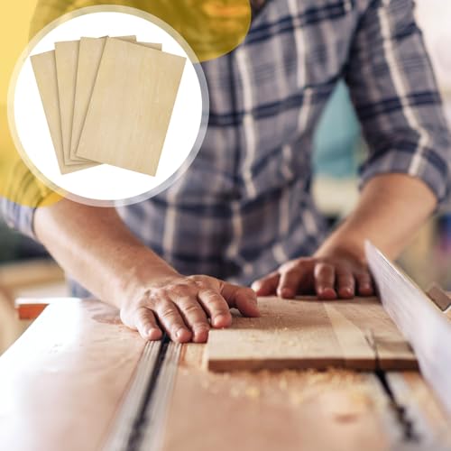 Juexica 12 Pcs 16" X 24"X 1/8" Basswood Plywood Sheets for Laser Cutting - size: 16" X 24" X 1/8"