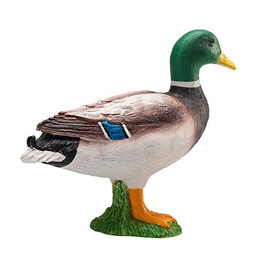 MOJO – Mallard Duck | Hand-Painted Toy Figure | Farm Animals Collection | True to Life & Highly Detailed | Designed in UK