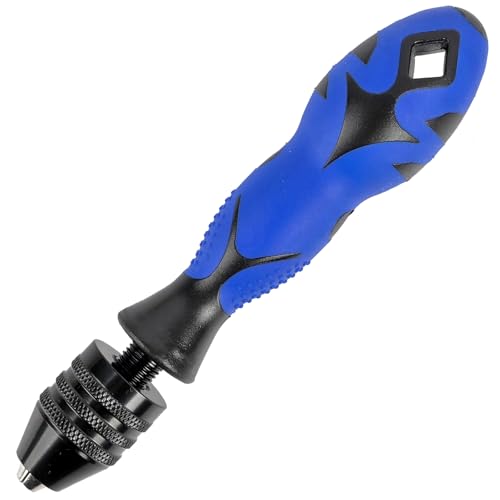 Hand Vise Adjustable Pin Vise 0.8~6.5mm Hand Drill Tool for Wood, Jewelry, plastic model, Beads, Clay Etcs - size: 1 PC(Pin Vise)