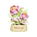 Imperial Peony Mini Flower Potted Bonsai Building Toy - style: Imperial Peony