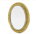 1/12 Scale Style Miniature Frame Mirror House Wall Decor for Bedroom Furniture