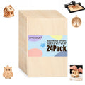 Basswood Sheets 12"x12"x1/8", 24 Pack - color: 24 Pack, size: 12"x12"