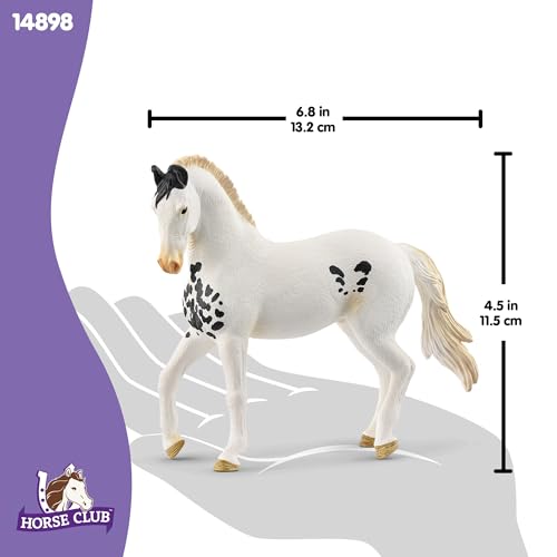 Schleich Horse Club - Marwari Stallion Toy Figurine - Kids Ages 5+ | 14898 - style: Marwari Stallion