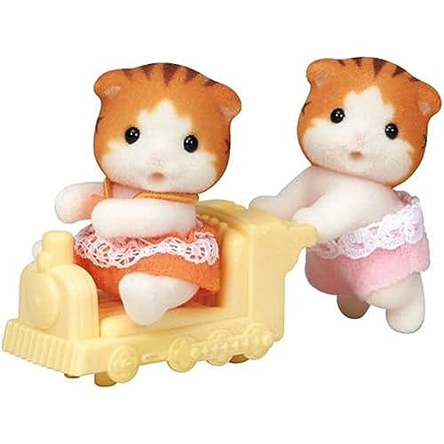 Calico Critters Maple Cat Twins - style: Maple Cat Twins