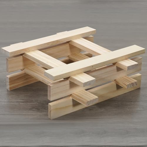 Wood Strips Slats Wooden Dowels for Crafts 1/2"x 1.5" x 12", 10 PCS Decorative Wood Trim Planks for Wall, Square Wooden Sticks for Crafting, Unfinished Pine Lumber Pieces for Woodworking Models Making - size: 1/2" x 1.5" x 12"-10 PCS