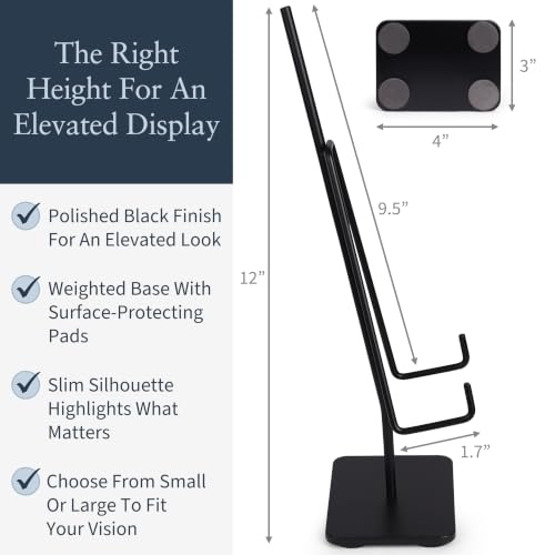Airy Abode Tabletop Easel, Small Black Metal Display Stand, 1 Pack - size: Small