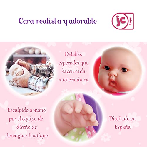 JC Toys - 14" Lots to Love Babies Doll and High Chair | Feeding Gift Set and Accessories | Posable & Waterproof | Ages 2+, Pink - color: High Chair and Doll Combo