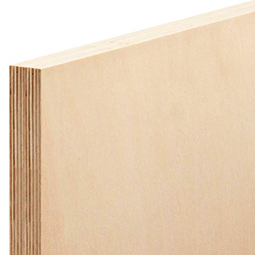Anderson Plywood 1 inch x 12 inch x 12 inch Baltic Birch Plywood – B/BB Grade (Single) Perfect for Arts and Crafts,School Projects and DIY Projects,Drawing,Painting,Wood Engraving,Wood Burning and Laser Projects - size: 1" x 12" x 12"