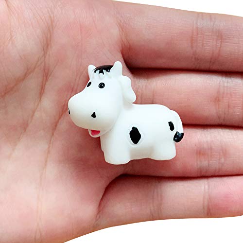Miniature Animals 65pcs Mini Resin Decoration Set for Childrens Birthday Party Kids Presents Doll House Pretend Play Toys DIY Garden Flowerpot Succulent Planter