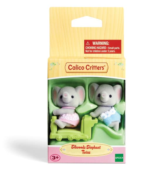 Calico Critters Ellwoods Elephant Twins - style: Ellwoods Elephant Twins
