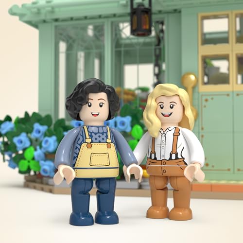 Xbert Greenhouse Building Set with 2 Minifigures for Girls Age 8-12+