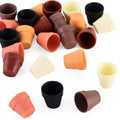 24Pcs Mini Vase Decorations Small Mini Flowerpot Garden Pot Ornaments Micro Landscape Dollhouse Accessories Pretending Prop Decorations Small Flower Vase Deco Table Garden Decor - style: Flower Vase-6