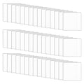 FINGERINSPIRE 50 Pcs Clear Miniature Bases 1x1inch Square Acrylic Action Figure Display Bases 2mm Thick Miniature Bases Blank Acrylic Mini Square Base for Miniatures Wargaming Boardgaming Collectible - color: 50 Pcs - Square