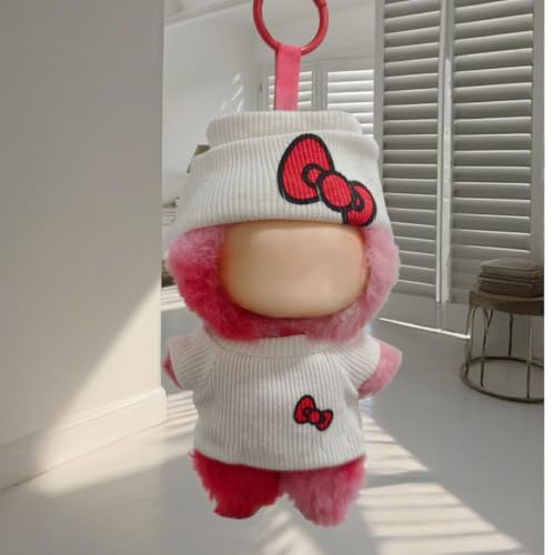 Manual Clothes Set for 17cm Dolls: Designer Premium Dress Up Bundle with Overalls & Accessories, Stylish Chic Doll Clothing