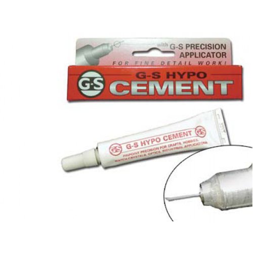 Jeweltool McGuinness Hypo Cement in Original GS Packing, Pack of 1