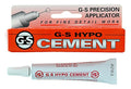 Set of 4 GS Supplies G-S Hypo Cement, Transparent
