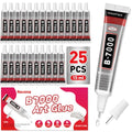 25 PCS 15ml B7000 Rhinestone Glue Clear, Bedazzling Glue for Craft, Jewelry - size: 15ml 25pcs