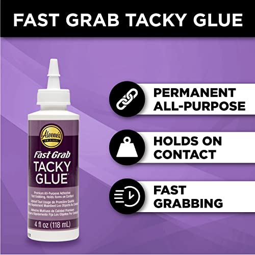 ALEENES F GRAB TACKY GLUE4OZ. - size: 4 oz