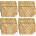 Flutesan 12 Pcs Miniature Dollhouse Wallpaper, Twill - style: Twill