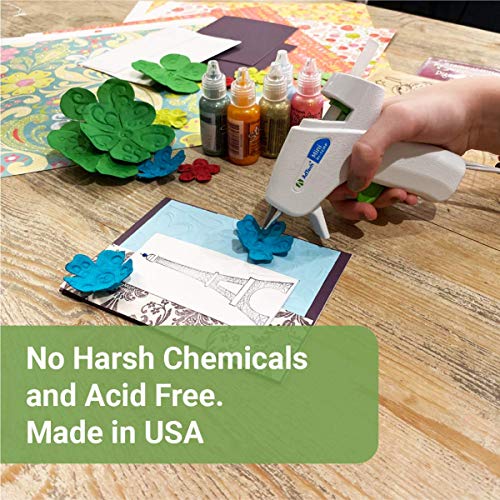 Adtech Mini Hot Glue Sticks Clear | High Temperature | Bonds in 30 Seconds | 800 Count, Pack of 8 - size: 800 pieces total (Pack of 8)