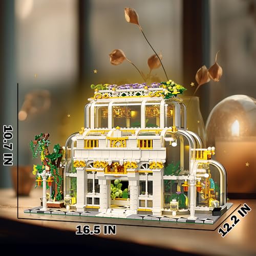 2231 Pcs - Friends Botanical Garden Building Set with LED Light Block