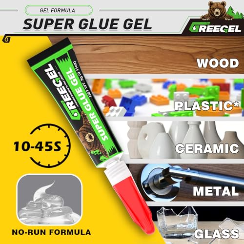 Ceramic CA Glue, Porcelain Clear Super Glue for DIY & Repairs, 4 oz - size: 4 Ounce, style: Ceramic Super Glue