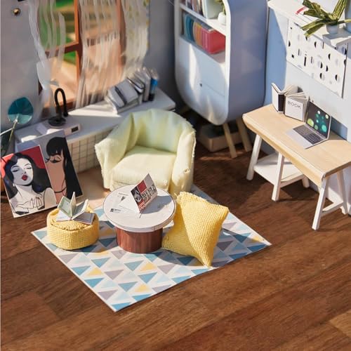 Flutesan 24 Pcs Miniature Dollhouse Wallpaper, Elegant Style - style: Elegant Style