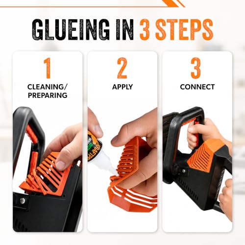 Plastic Super Glue Gel 1.75 oz - Acrylic PVC ABS Crafts Instant Adhesive - size: GEL 1.75oz/50g