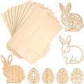 Blulu 10 Pack Basswood Sheets 8 x 4 x 1/16 Inch Thin Plywood Sheets