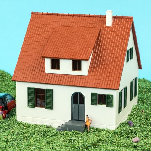MECCANIXITY Miniature Roof Tiles ABS Roof Sheet White 30x21.5cm/1.18x0.84
