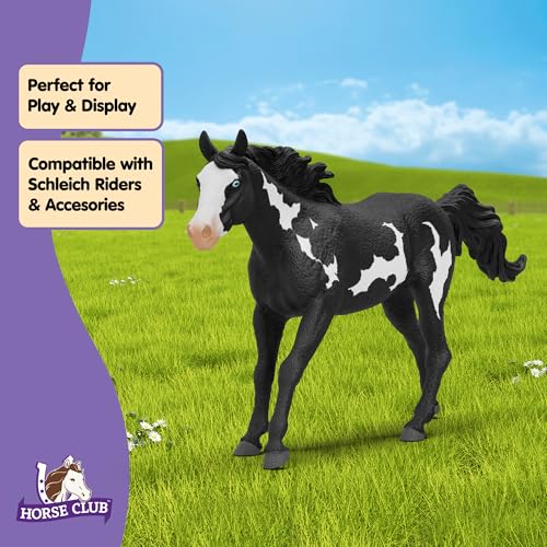 Schleich Horse Club - Paint Horse Gelding Toy Figurine - Kids 5+ | 14900 - style: Paint Horse Gelding