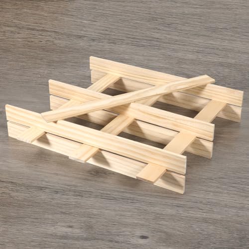 Wood Strips Planks 1/4"x 1.5" x 17.5", 10 PCS Wooden Dowels for Crafts - size: 1/4" x 1.5" x 17.5"-10 PCS