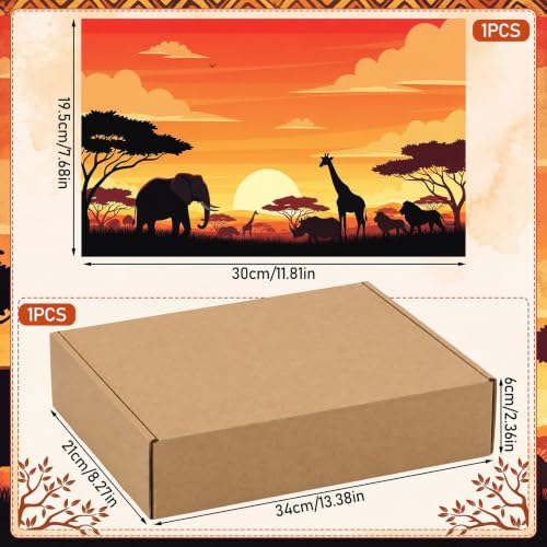 Teyva Daily 48 Pcs Grassland Diorama Kit Habitat Project Box Set Grassland - color: Grassland