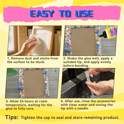 AstraVox 3.38fl oz Art Precision Craft Glue with Tips Kit