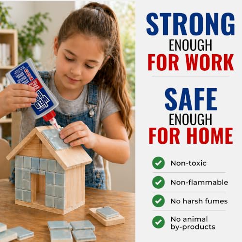Weldbond Multi-Surface Glue Non Toxic for Mosaic Wood Craft 5.4oz (2 Pack) - size: 2 pack