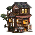 Book Nooks for Adults, DIY Miniature Dollhouse Japanese Book Nook Kit