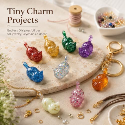 Cat Silicone Mold for Resin, Soap and Candle Crafts - color: Sitting