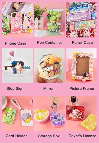 Purple Decoden Cream Glue Kit, Whipped Cream Glue Clay for Crafts - color: Light Purple