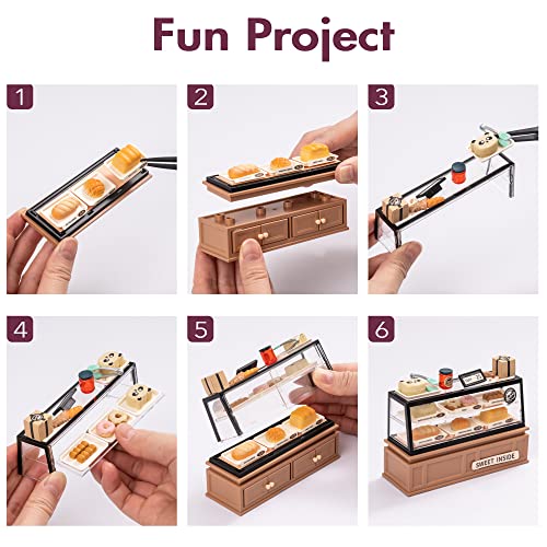 Rolife Super Creator DIY Plastic House Building Set (Golden Wheat Bakery) - style: Toasted Bakery