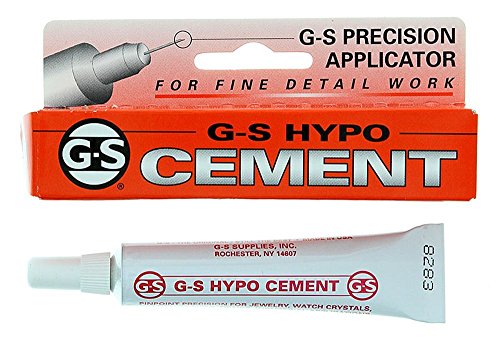 Jeweltool McGuinness Hypo Cement in Original GS Packing, Pack of 1
