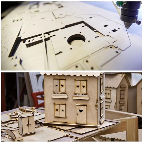 MECCANIXITY 3pcs Basswood Sheet 6x6x5/32 Inch Unfinished Wood Boards - size: 6 x 6 x 5/32 Inch